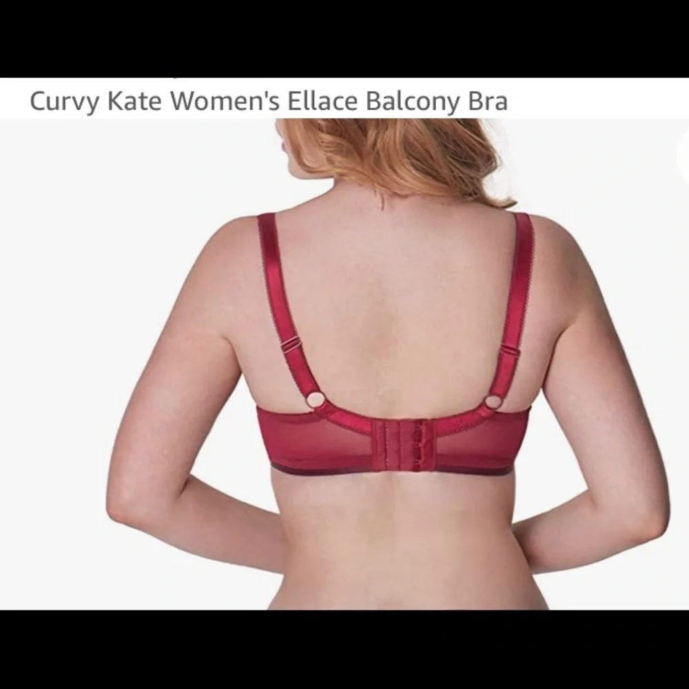 SOLD!π₯³Curvy Kate Womenβsβ Ellace Balcony Bra 34HH - Picture 4 of 16